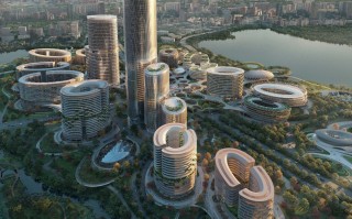 成都中建科技 这个成都的百亿级项目 四标段主体结构全面封顶