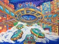 4开纸科技画 33张科技与传承 科技科幻绘画获奖素材
